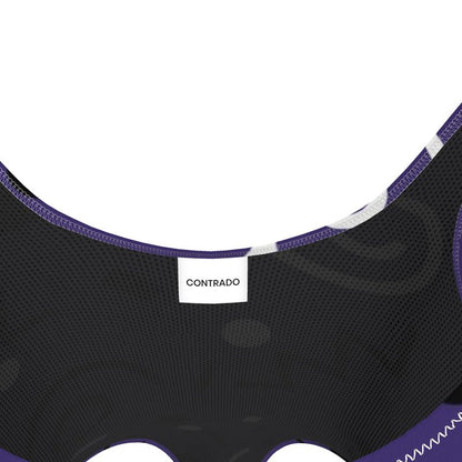 purple swimsuit