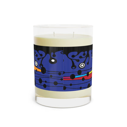 Blue Groove Scented Candle - Full Glass, 11oz