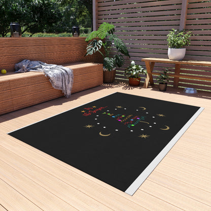 Holiday Tree Outdoor Rug