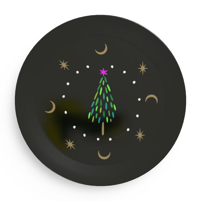 Holiday Trees  Party Plates