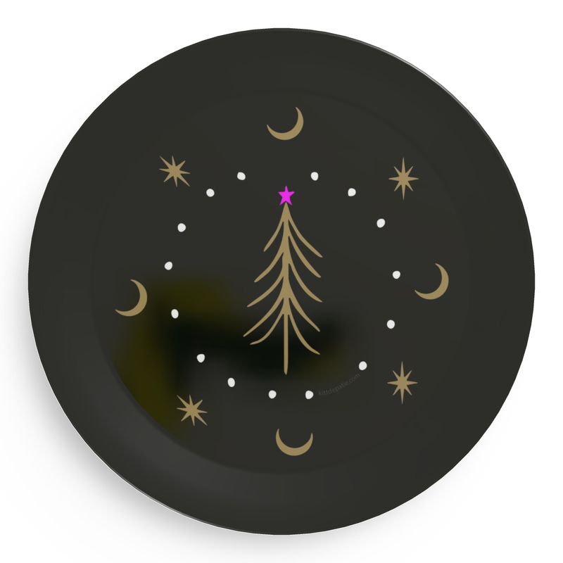 Holiday Trees  Party Plates
