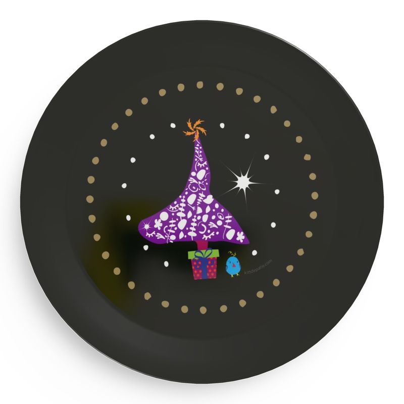 Holiday Trees  Party Plates