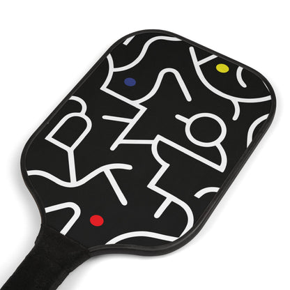Pop Dots of Color Pickleball Kit