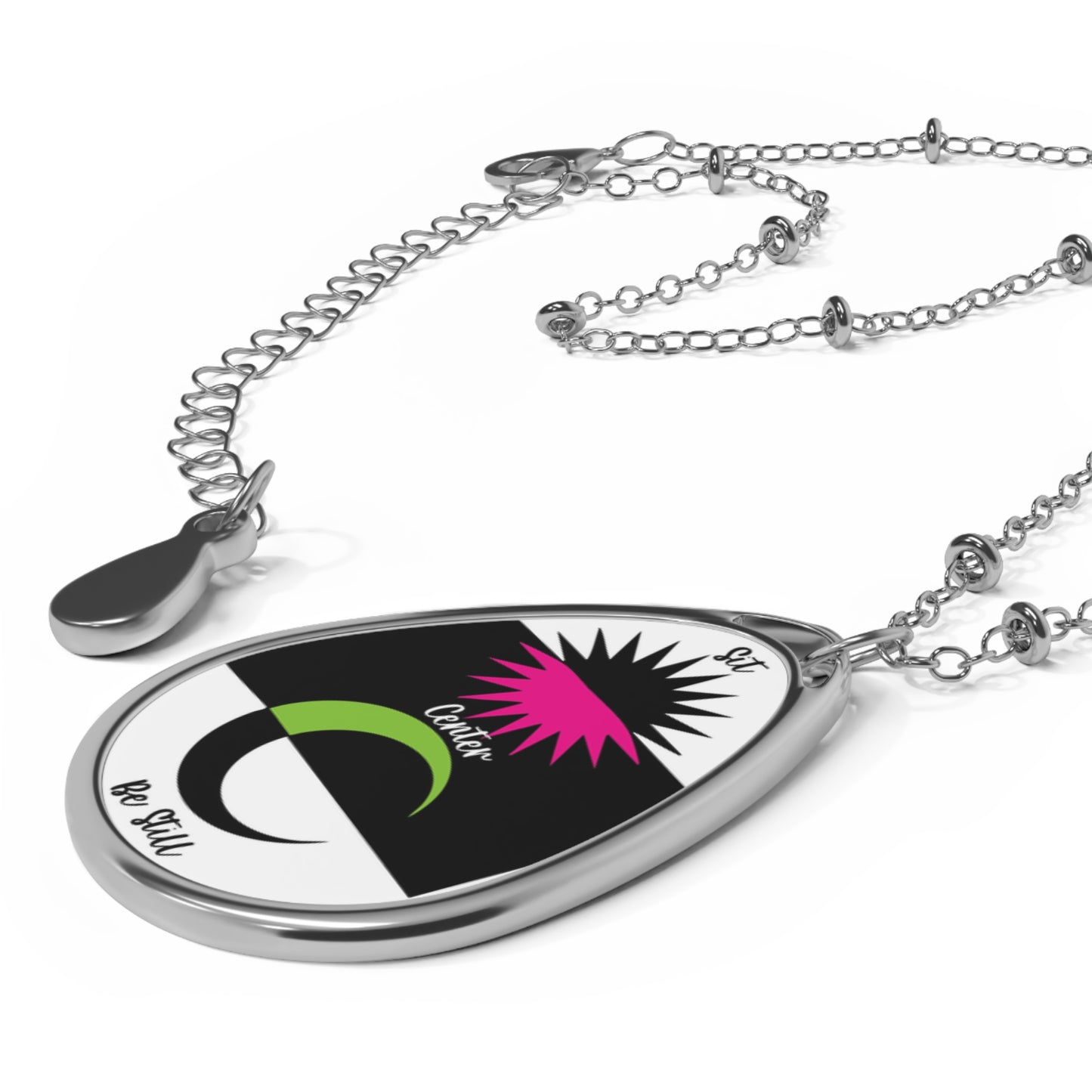 Sit Center Oval Necklace