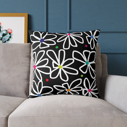 Square Poly Canvas Pillow