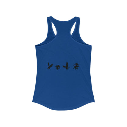 Don't Make Me Get My Monkeys Women's Racerback Tank