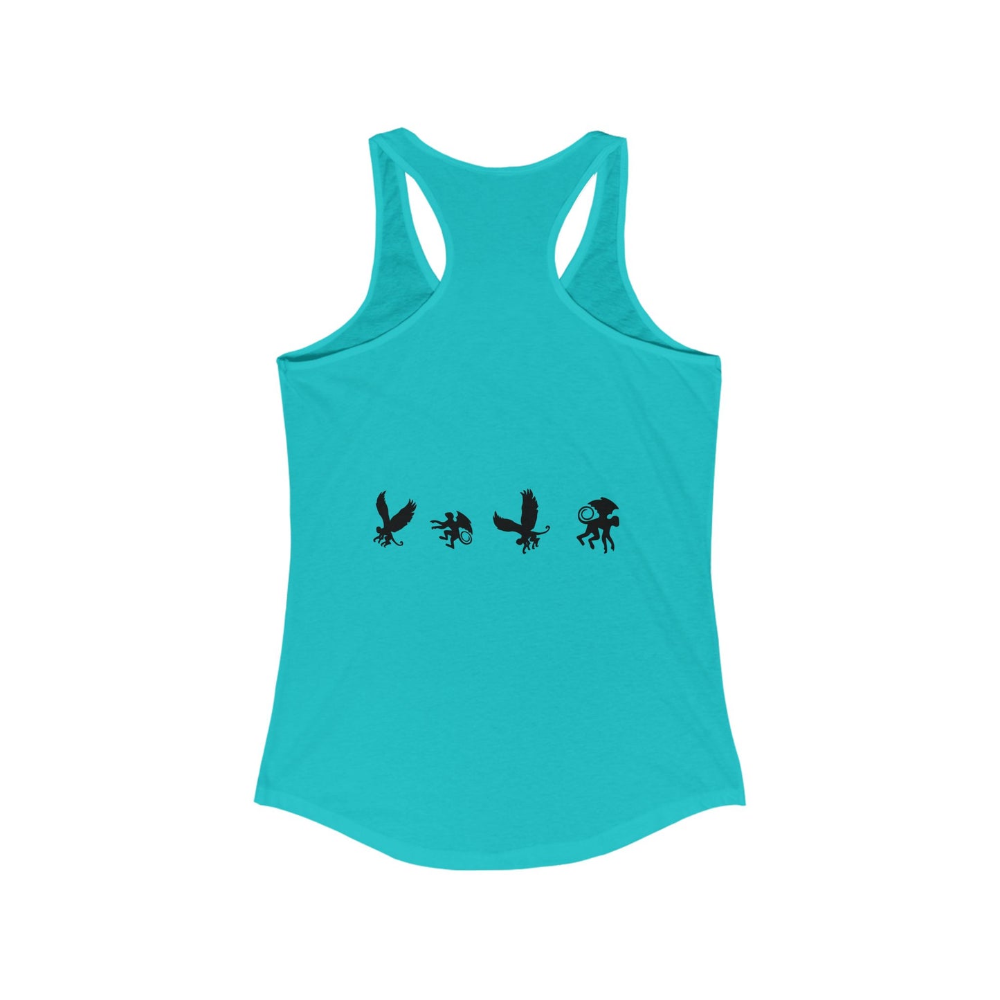 Don't Make Me Get My Monkeys Women's Racerback Tank