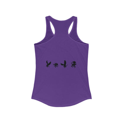 Don't Make Me Get My Monkeys Women's Racerback Tank