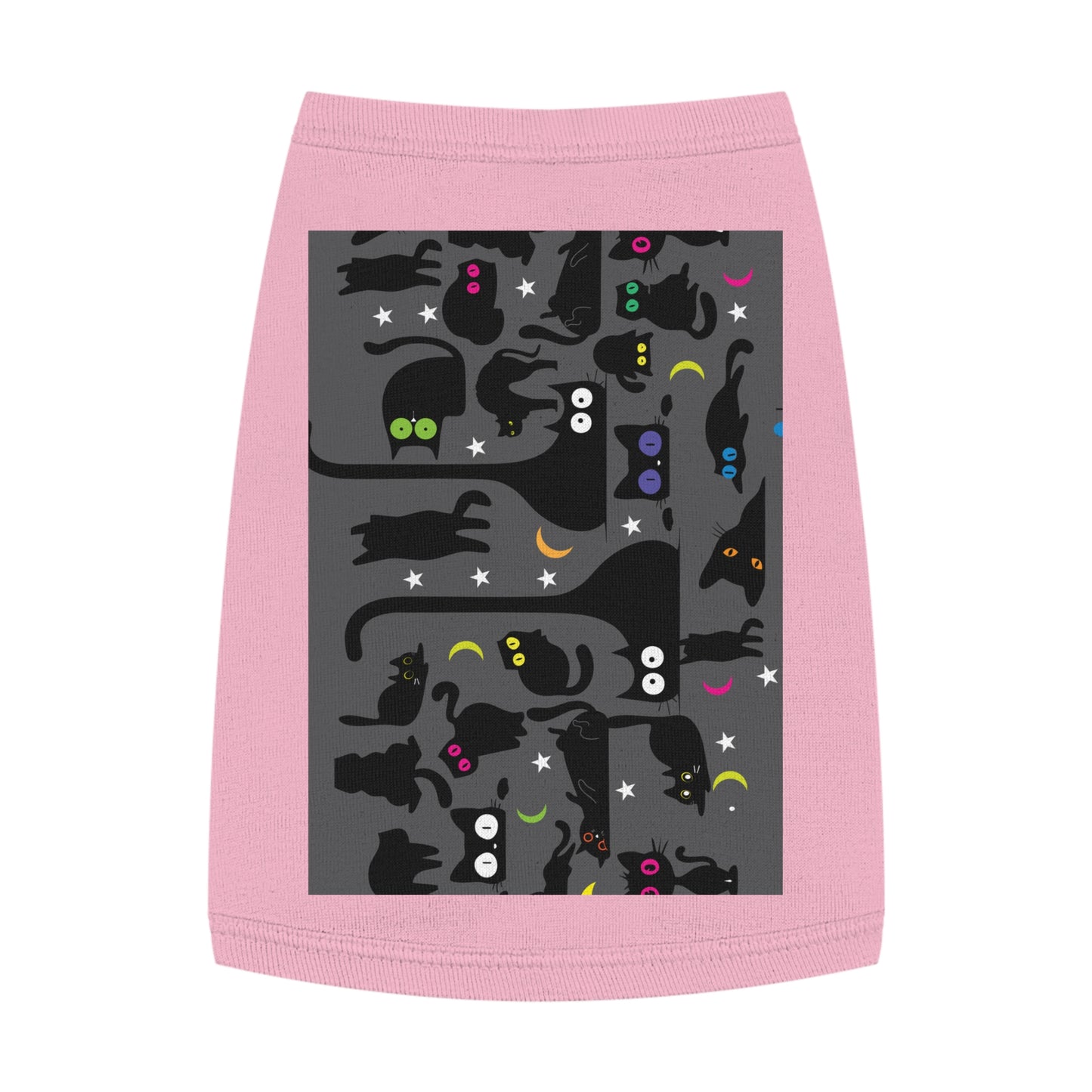 Grey Wicked Whiskers Pet Tank Top