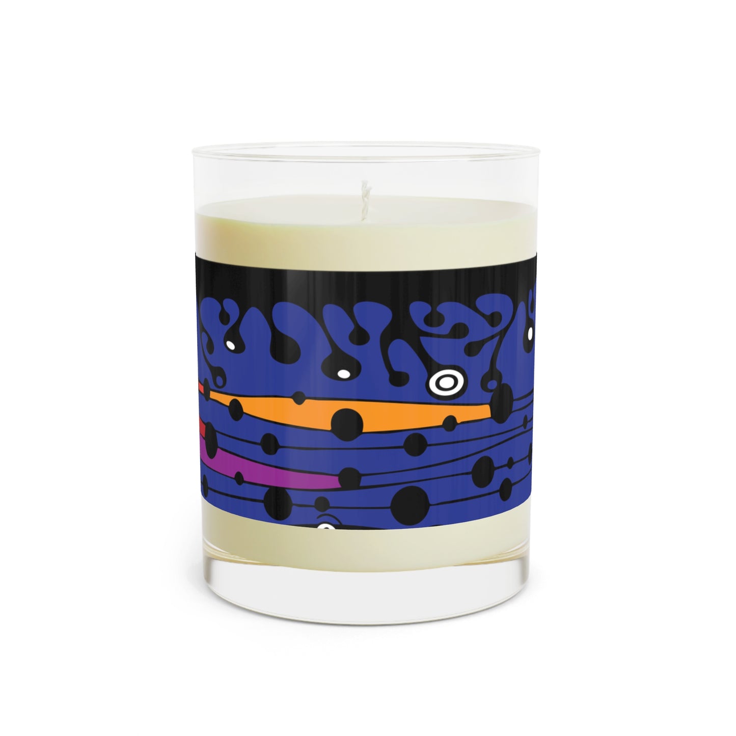 Blue Groove Scented Candle - Full Glass, 11oz