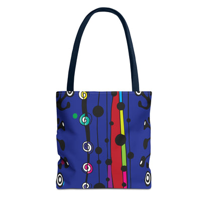 Blue Groove Tote Bag