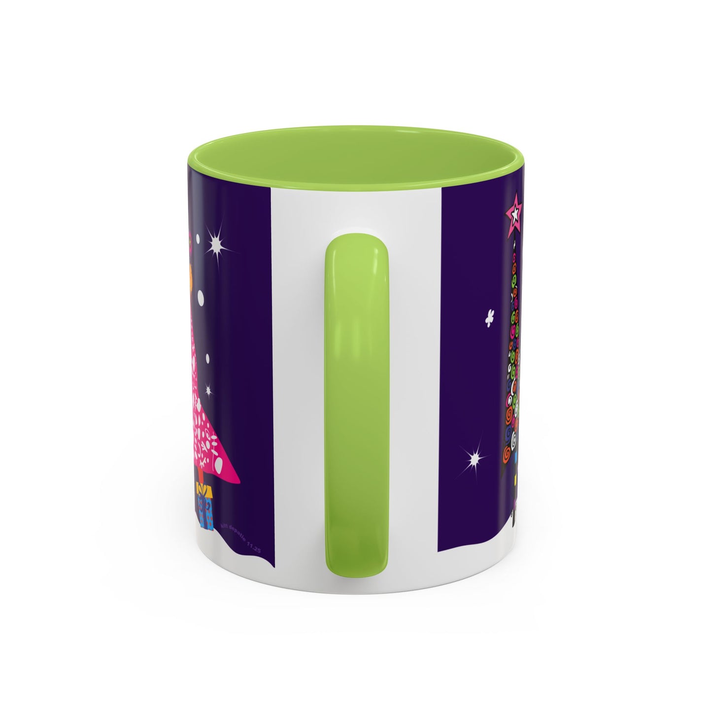 Holiday Trees Accent Coffee Mug (11, 15oz)
