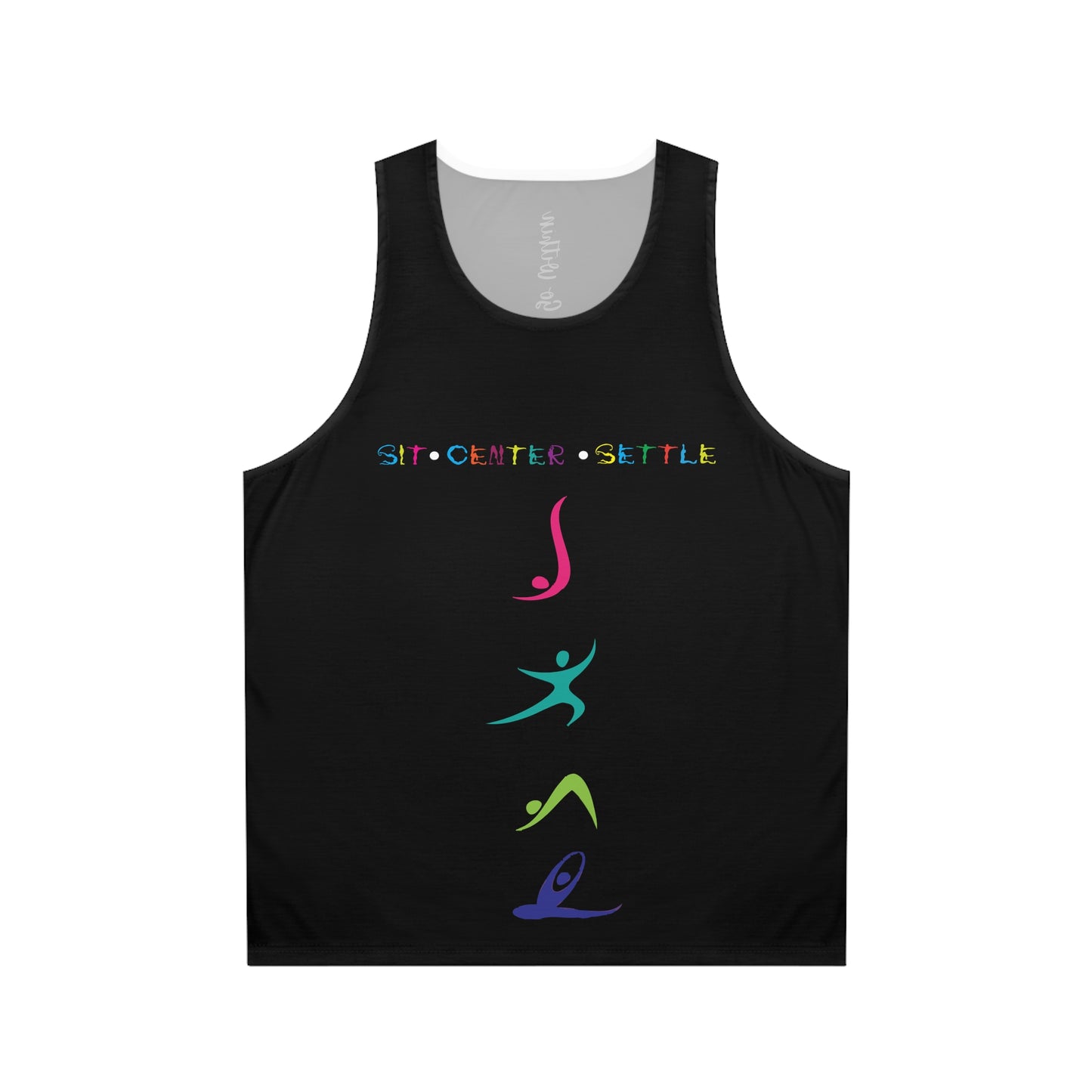 I Love Yoga Unisex Tank Top