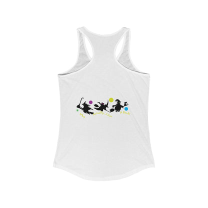 Halloween Witch Women's Ideal Racerback Tank