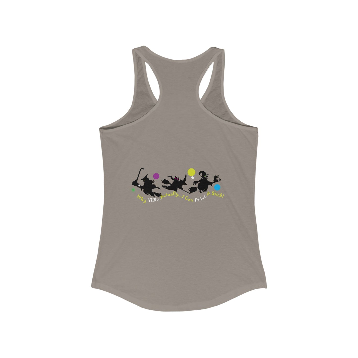 Halloween Witch Women's Ideal Racerback Tank