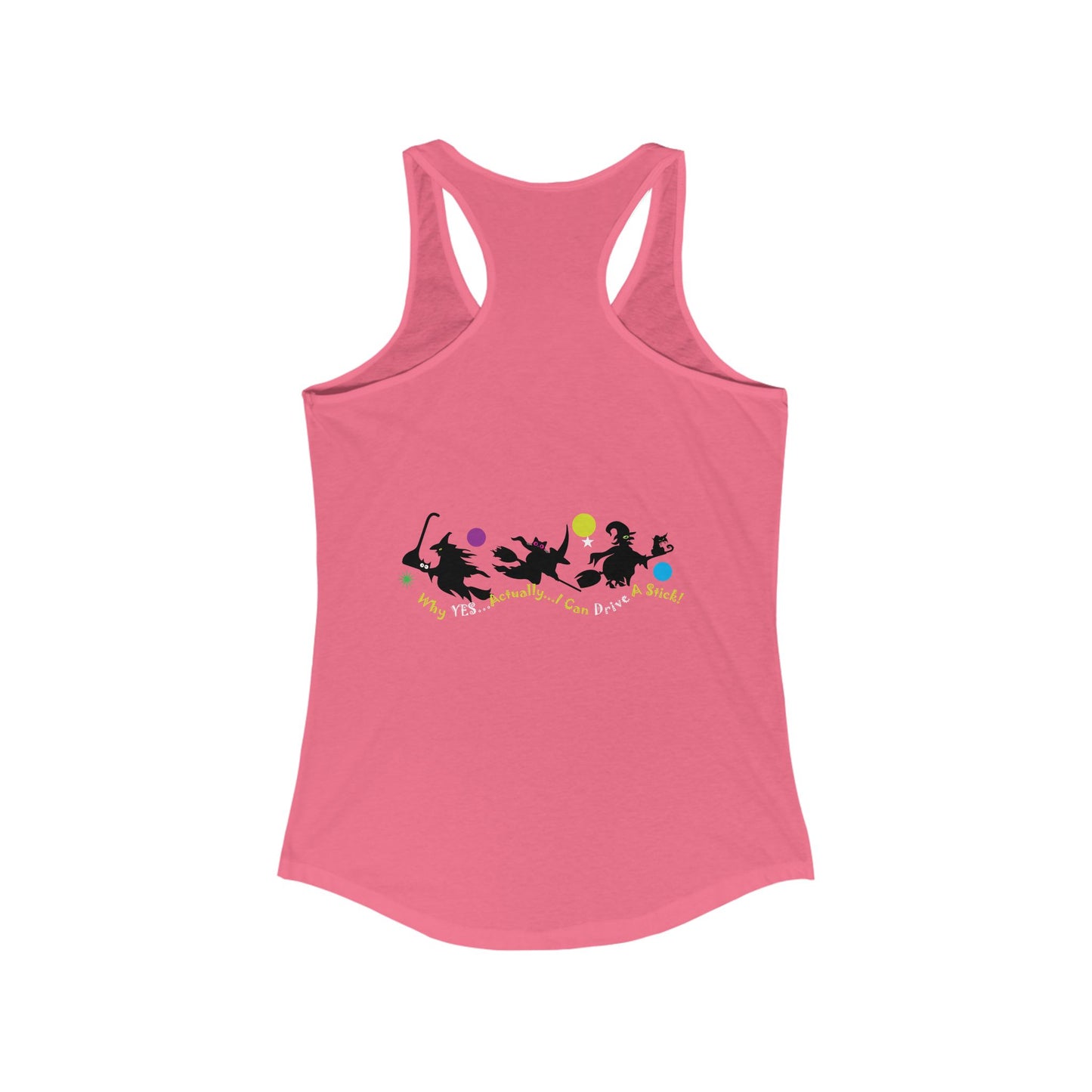 Halloween Witch Women's Ideal Racerback Tank