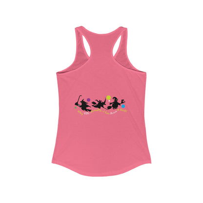 Halloween Witch Women's Ideal Racerback Tank