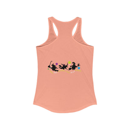 Halloween Witch Women's Ideal Racerback Tank