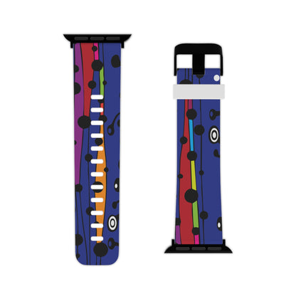 Blue Groove Watch Band for Apple Watch