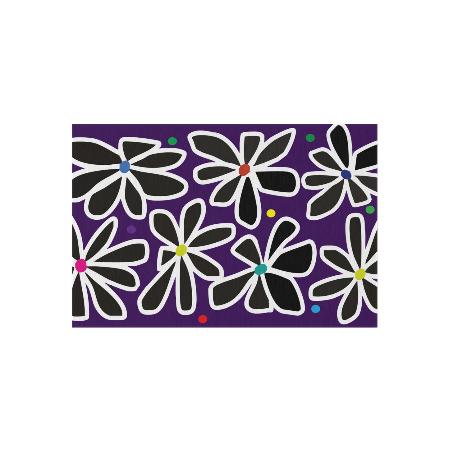 Summer Flower Love Outdoor Rug