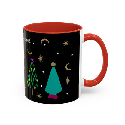 Many Trees Accent Coffee Mug (11, 15oz)