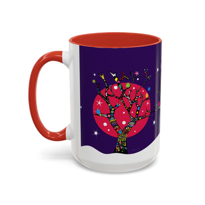 Copy of Holiday Trees Accent Coffee Mug (11, 15oz)