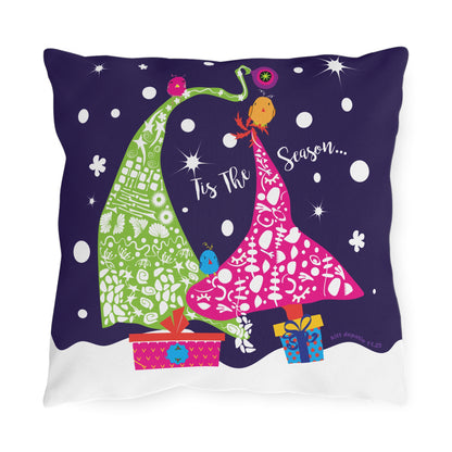 Holiday Trees Pillow