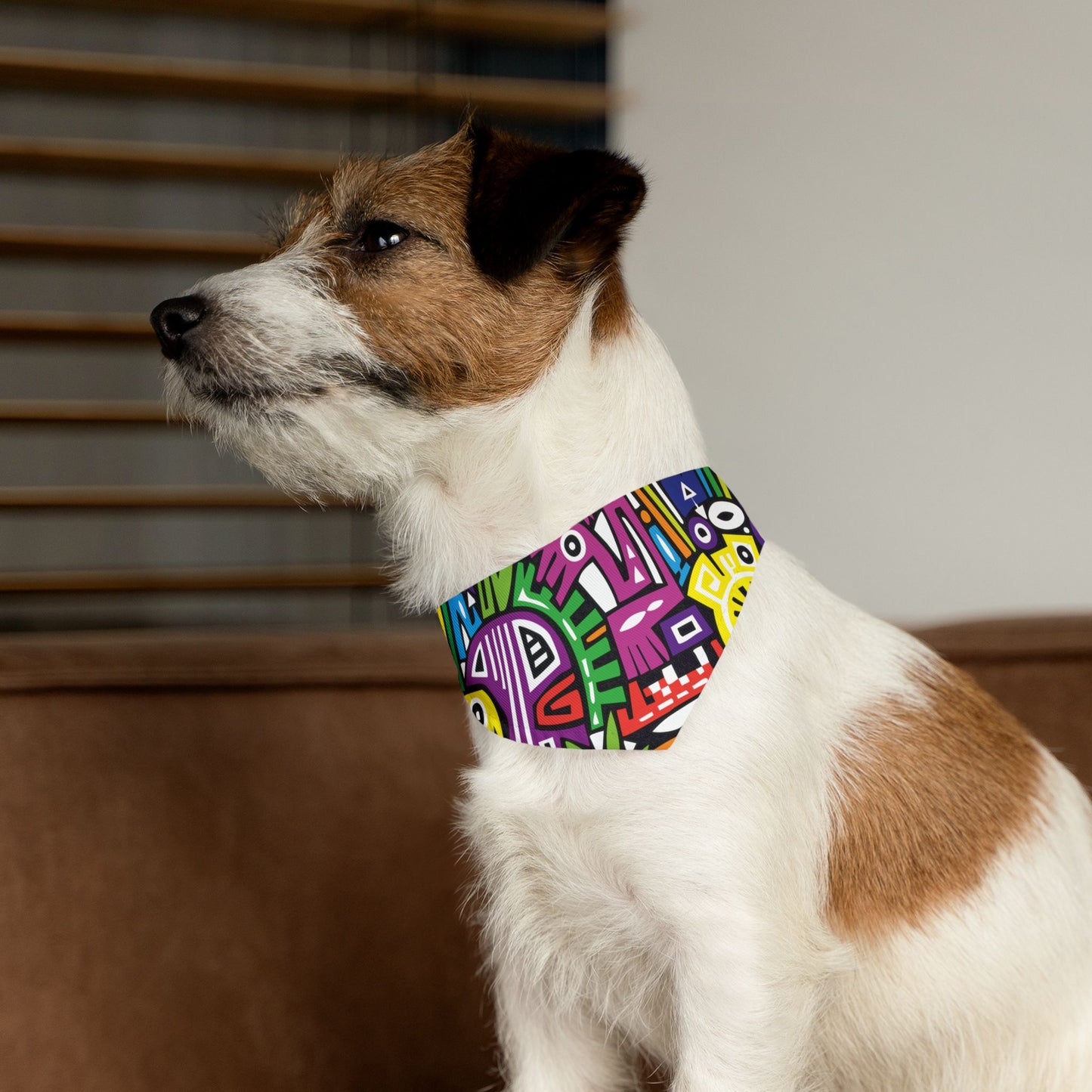 City escape Pet Bandana Collar