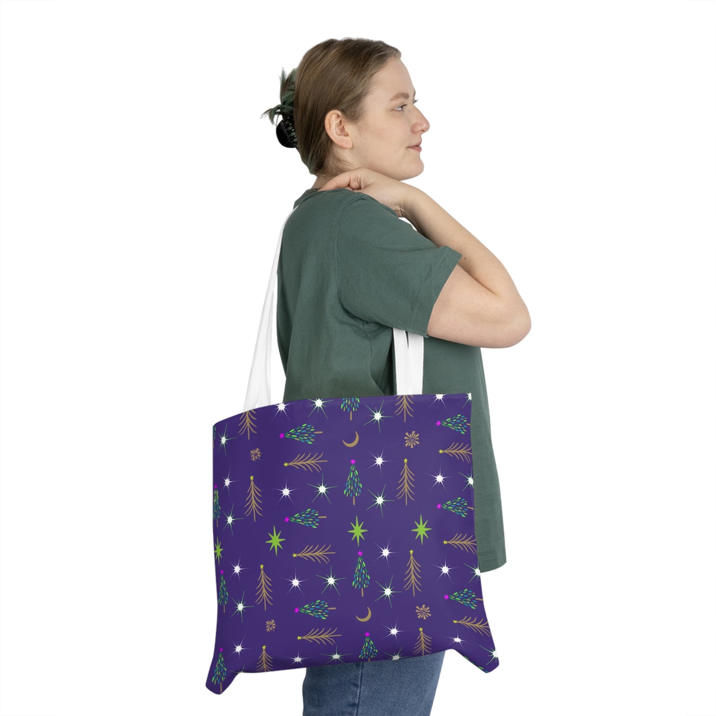 Many Trees Shoulder Tote Bag