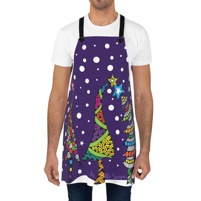 3 Holiday Trees Apron