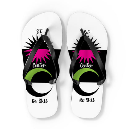 I Love Yoga Flip Flops