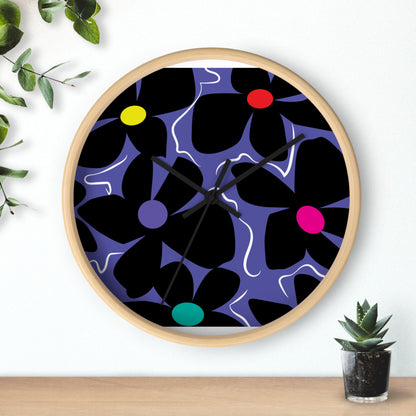 Royal Mod flower Wall Clock