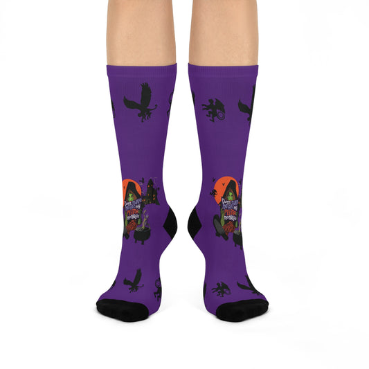 Flying Monkeys Cushioned Crew Socks