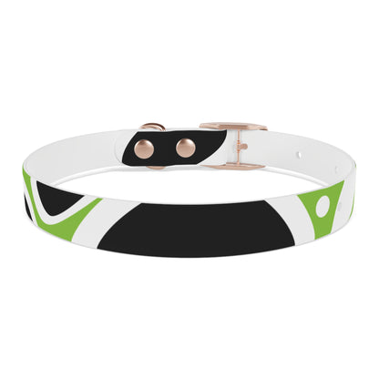 Lime Vivid Petal Edge Dog Collar
