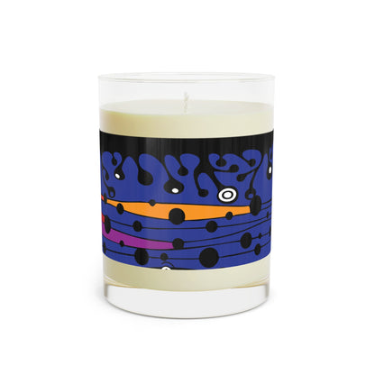 Blue Groove Scented Candle - Full Glass, 11oz