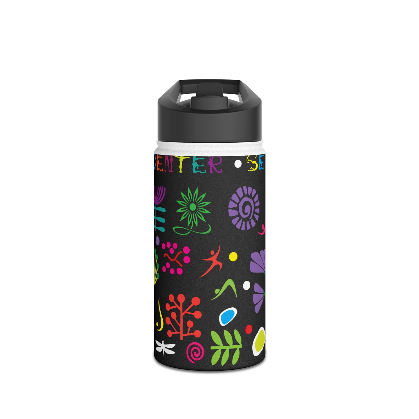 I Love Yoga Stainless Steel Water Bottle