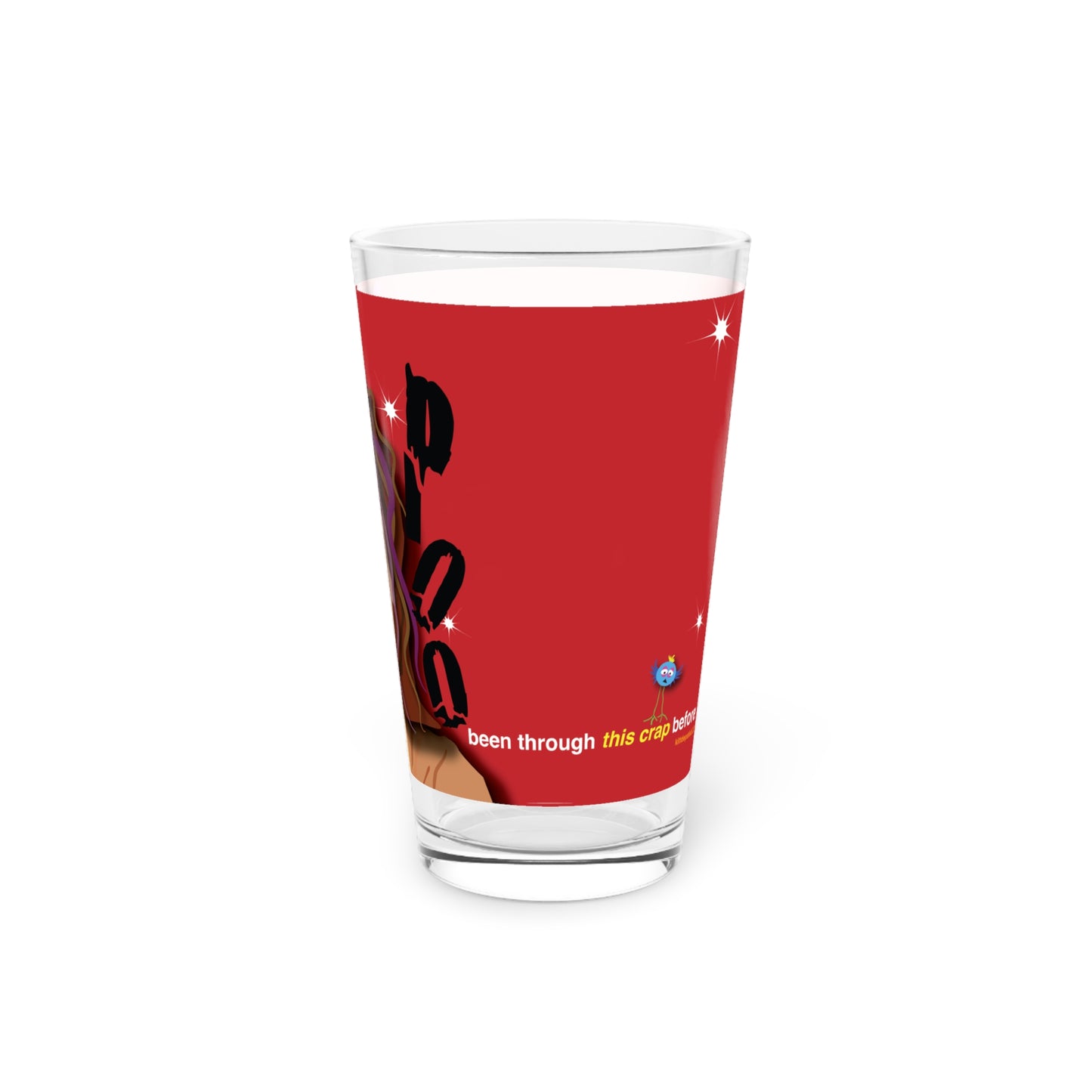 Deja Poo Pint Glass, 16oz