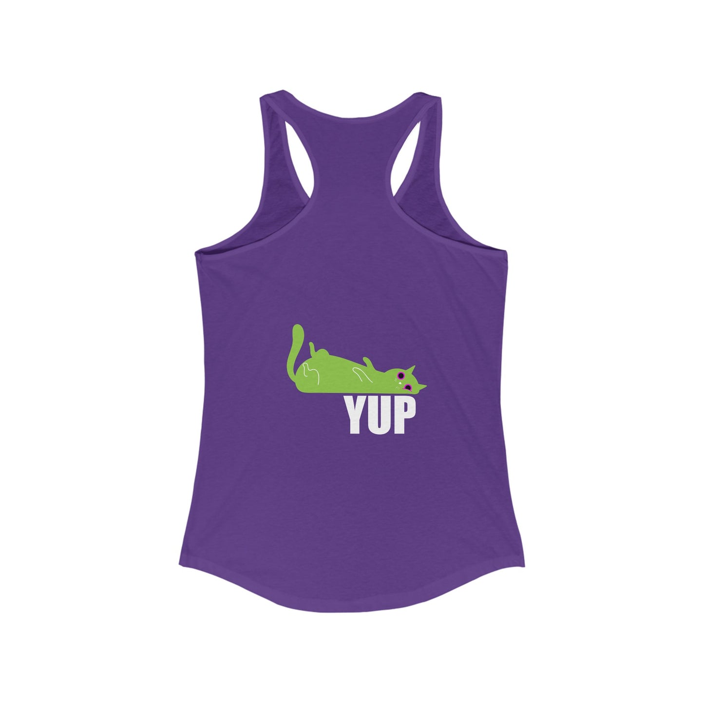 Stay Weird Women's Ideal Racerback Tank