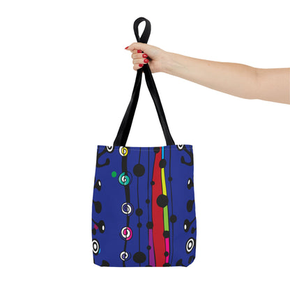 Blue Groove Tote Bag