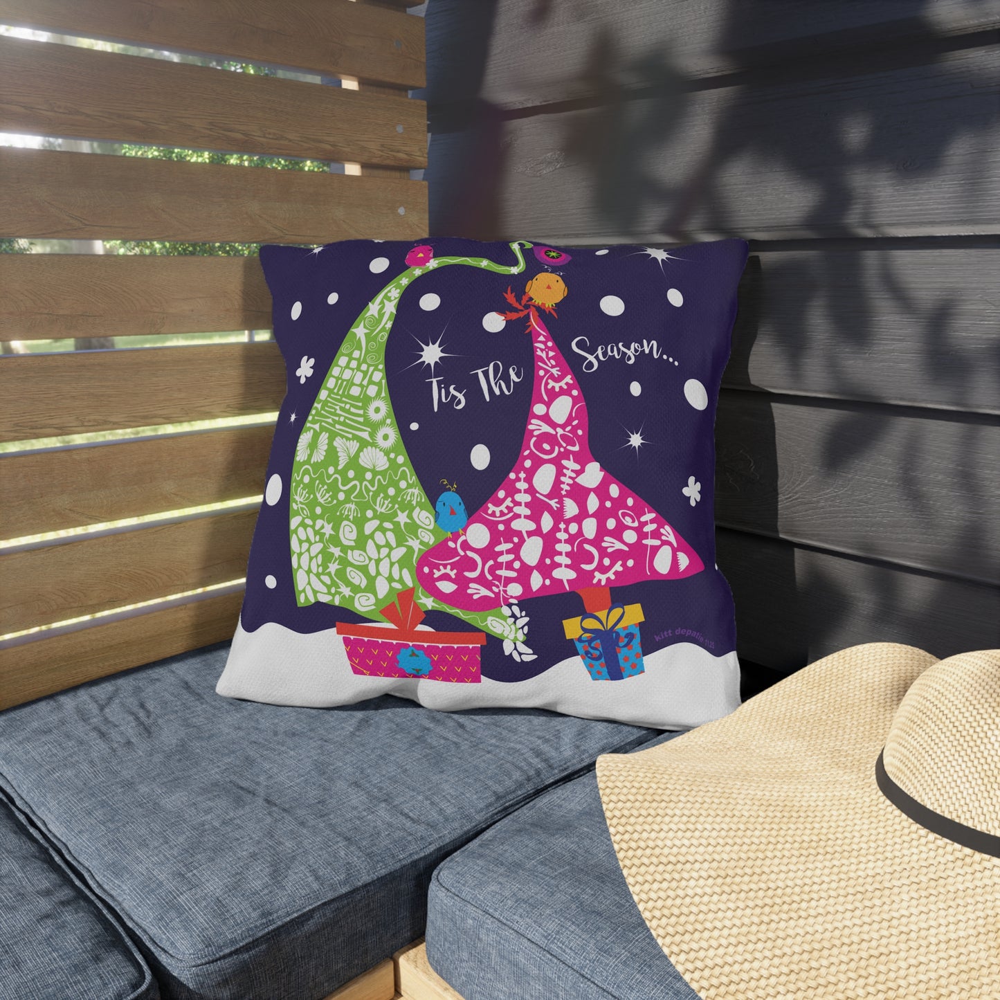 Holiday Trees Pillow