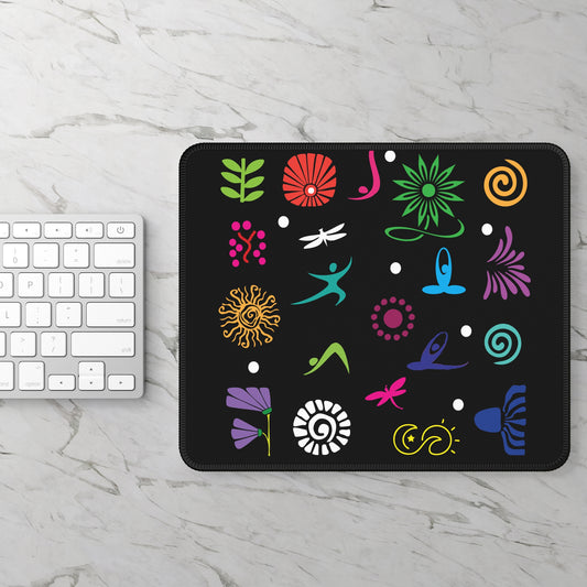 I Love Yoga Mouse Pad