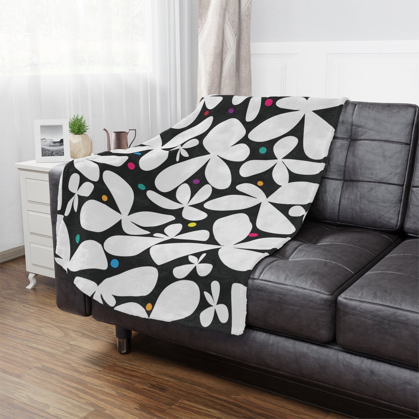 Daisy Dazzle Minky Blanket