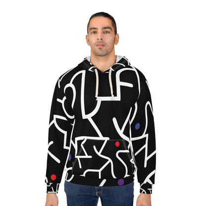 Pop Dots Of Color Unisex Pullover Hoodie