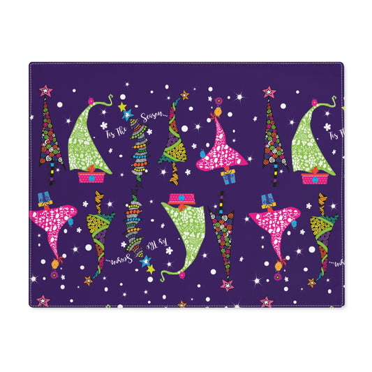 Holiday Trees Placemat, 1pc
