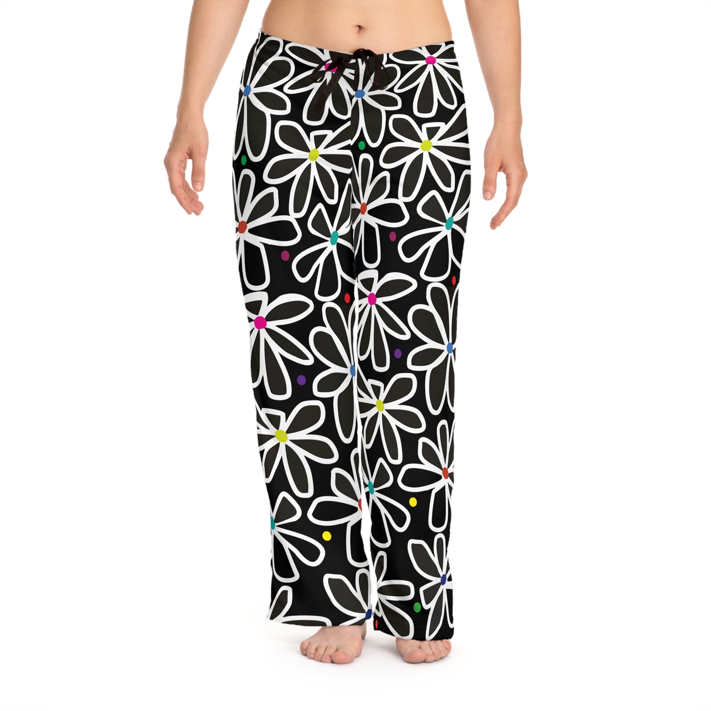 Summer Flower Love Women's Pajama Pants