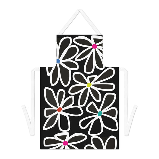 Summer Flower Love Adult Apron