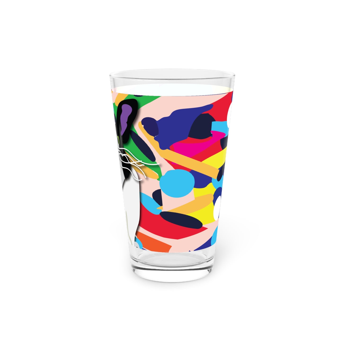Bunny Bounce Pint Glass, 16oz