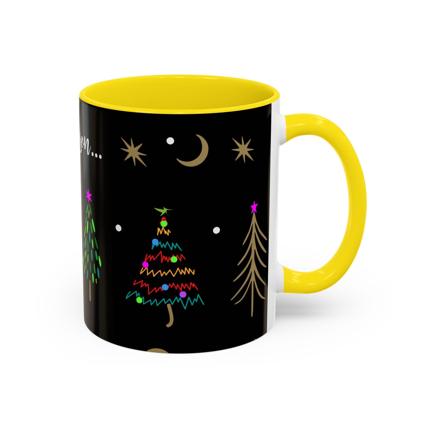 Many Colorful  Trees Accent Coffee Mug (11, 15oz)