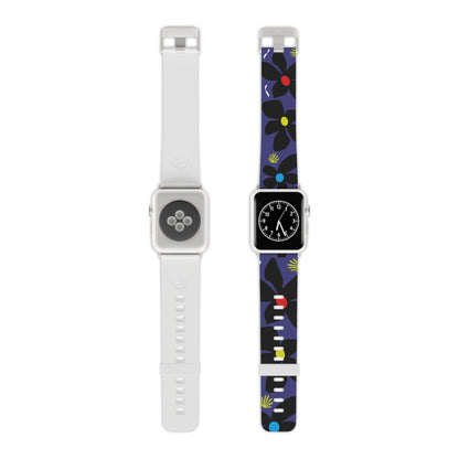 Midnight Mod Flower Watch Band for Apple Watch
