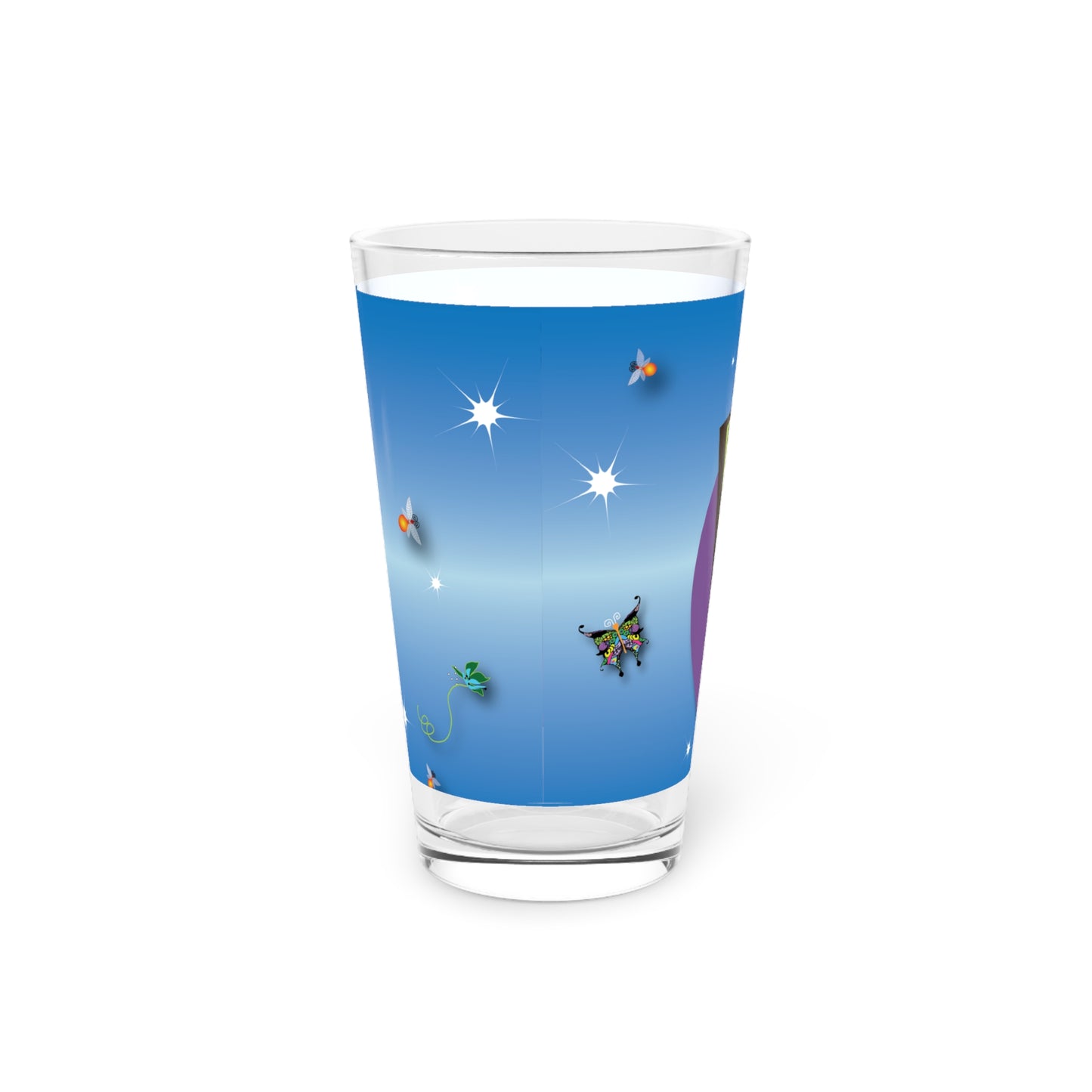 NO Pint Glass, 16oz